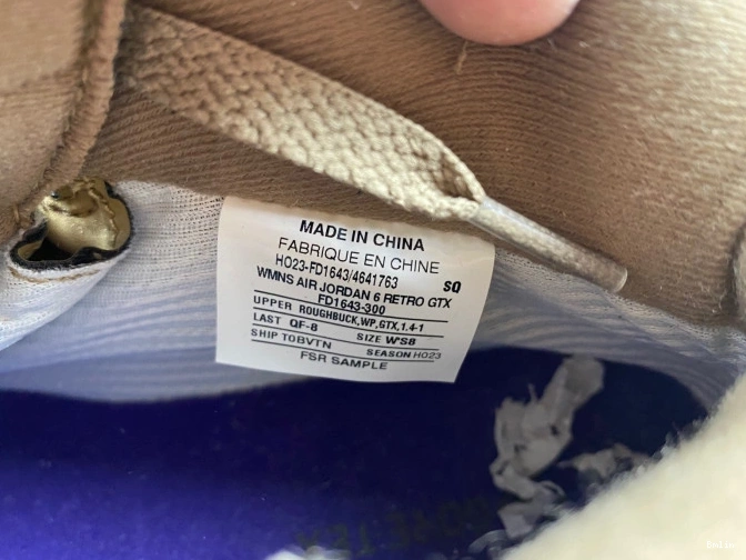 Bmlin Shoes Brown 6 Gore-Tex Jordan WMNS FD1643-300 Air Kelp 0710